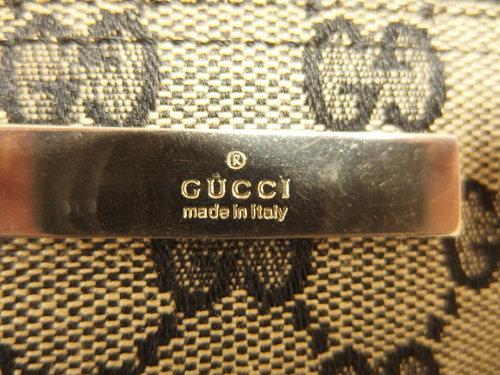 GUCCI グッチ ミニハンドバッグ アクセサリーポーチ GG柄 シリアル