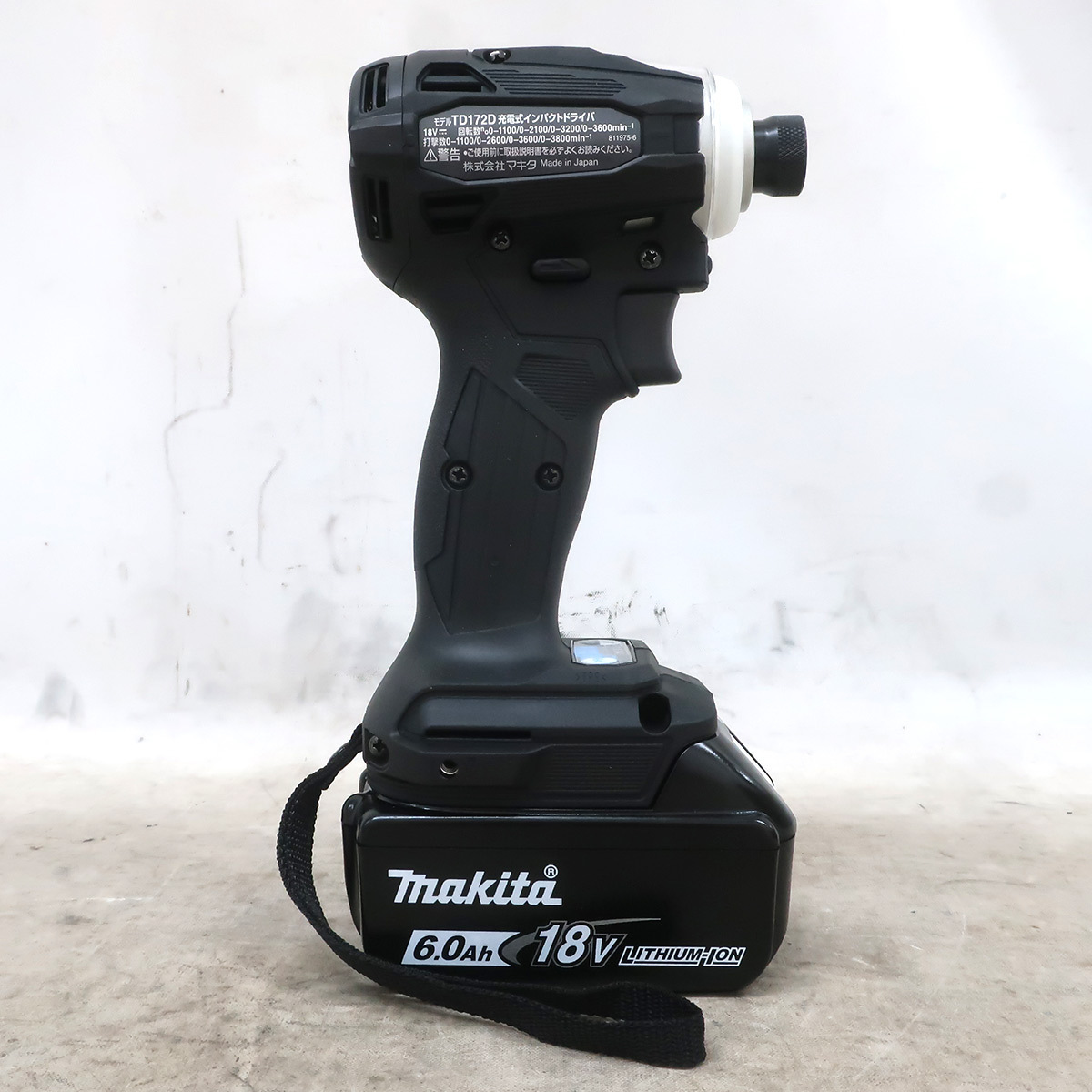 マキタ 充電式インパクトドライバ マキタインパクト 21の通販 | MO21 [送料無料&frasl;中古美品] makita 20th 充電式インパクトドライバ(黒) の通販 ＭＴＤ００２ＤＸ１ １８Ｖ充電式インパクトドライバ Anniversary マキタ(Makita) トルク22Nm