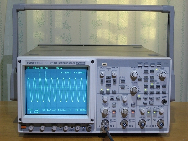 IWATSU 中古[DW]8日保証 SS-7640 アナログオシロ 岩崎通信機 -「岩通 