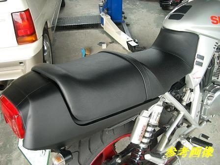 日本製】【全天候型レザー】□GSX250S/GSX400S 刀 カタナ シート