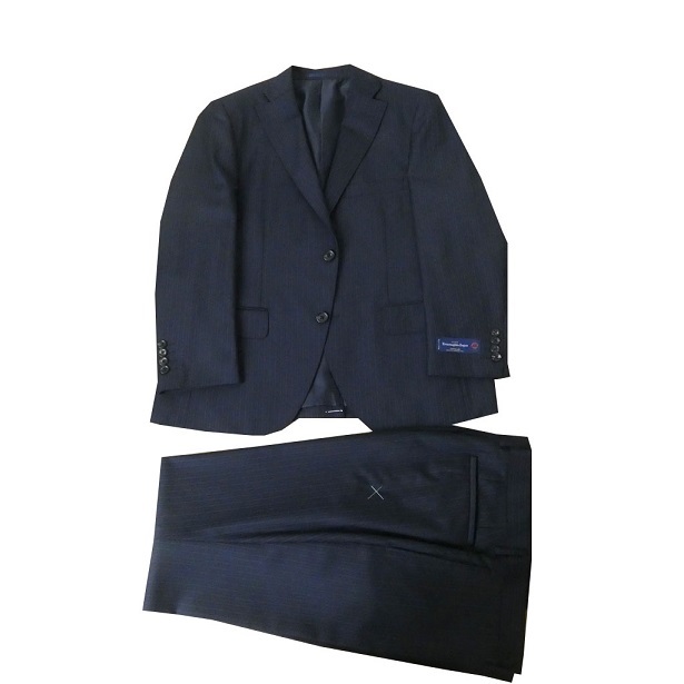 2026，SALE zegna ゼニア 秋冬春 メンズ スーツ ストライプ ネイビー 2つボタン BB4(XLサイズ以上)｜売買されたオークション情報、yahooの商品情報をアーカイブ公開 - オークファン XLサイズ以上