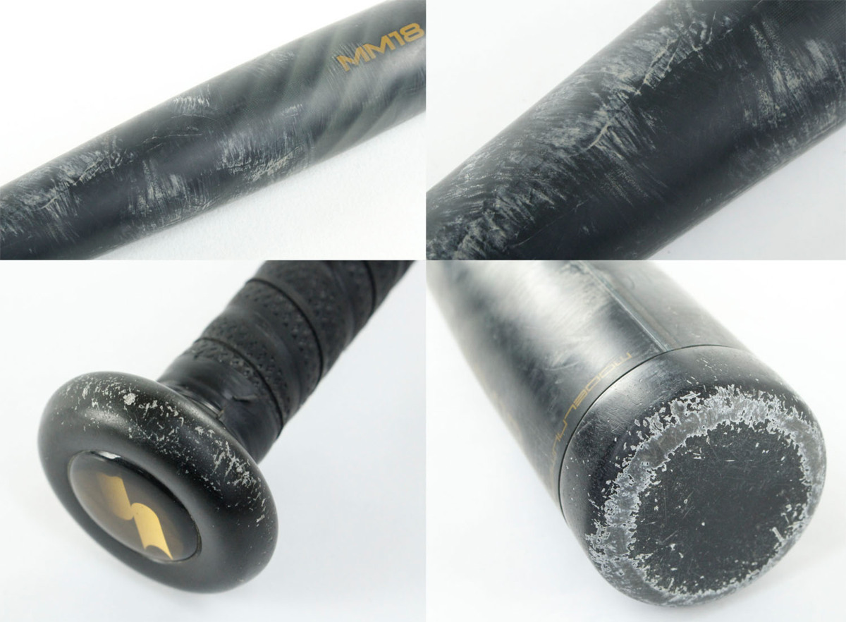 ○○【中古・現状品】SSK SBB4023 MM18 エスエスケイ 軟式用バット 