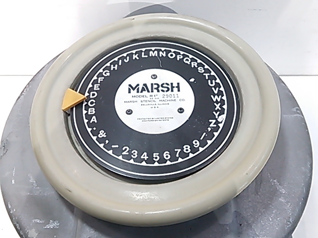MARSH マーシュ社 ステンシルマシン (ステンシルカッティングマシン  
