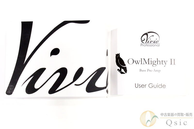 OwlMighty II Vivie | ベース・マガジン Ⅱ VivieOwlMighty – 試奏動画連動 ベースエフェクター &frasl; ベースプリアンプ REVIEW - Vivie／OwlMighty 楽器