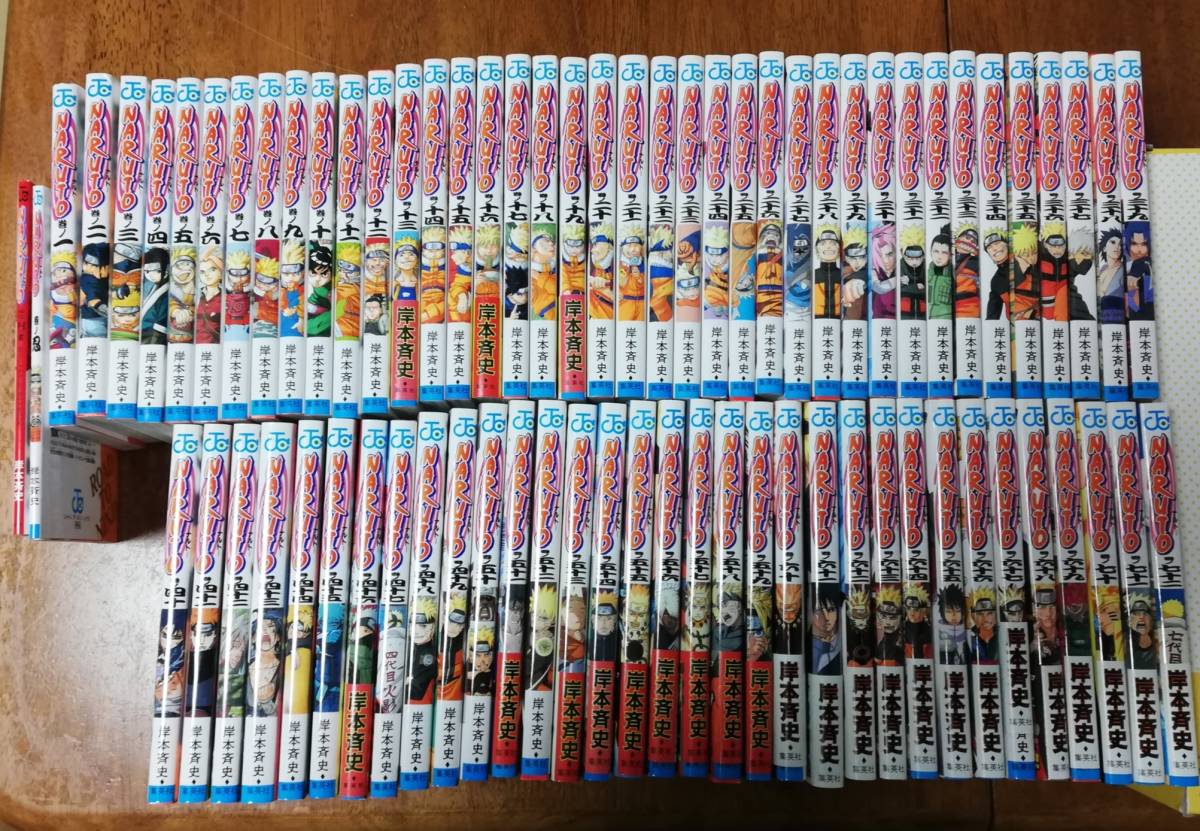 全国のネット通販 ☆NARUTO 全72巻＆2冊 中古☆