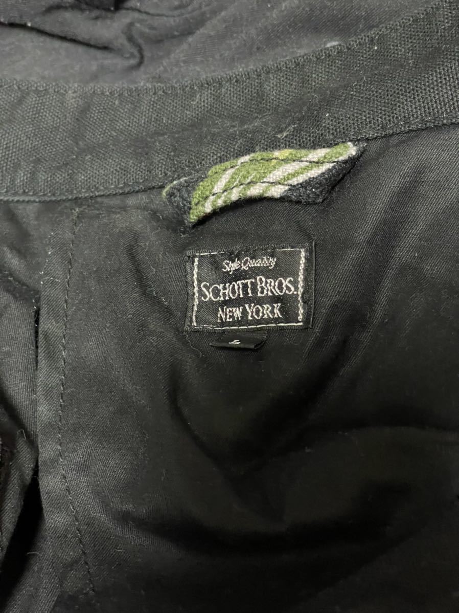 Schott BROS. シングルライダース お花柄がとても素敵 この柄は貴重 Schott | ショット レザージャケット 本革 641XX