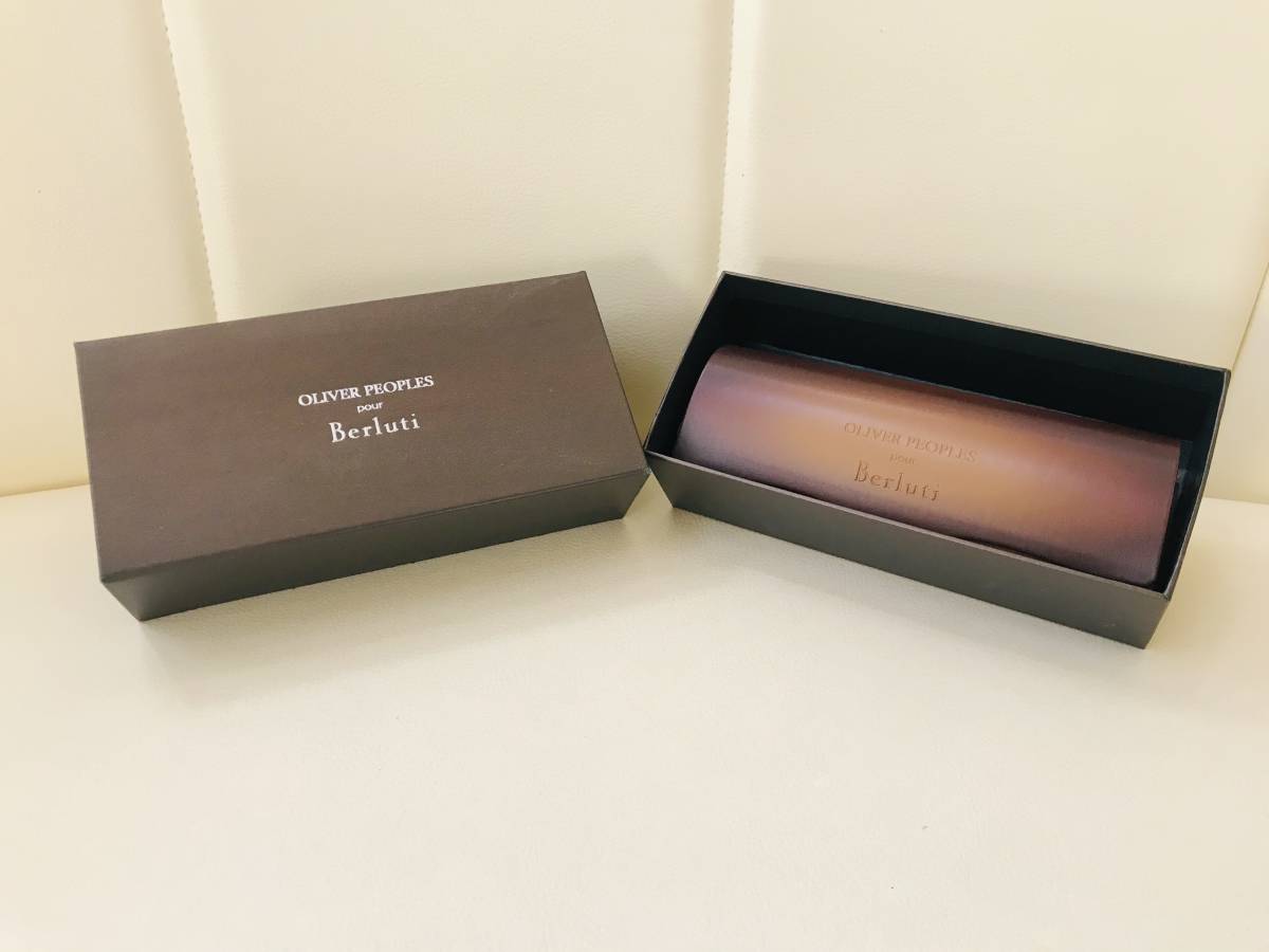 未使用品 オリバーピープルズ BERLUTI ベルルッティ コラボ サングラス 