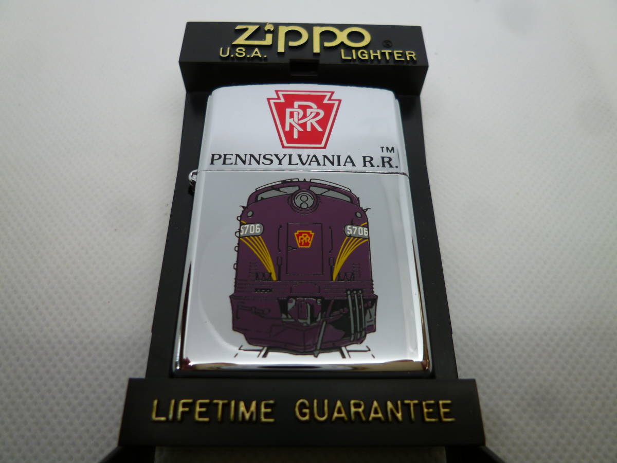 ZiPPO PENNSYLVANIA R.R 機関車570 限定シリアルNo 50/75 新品 です 