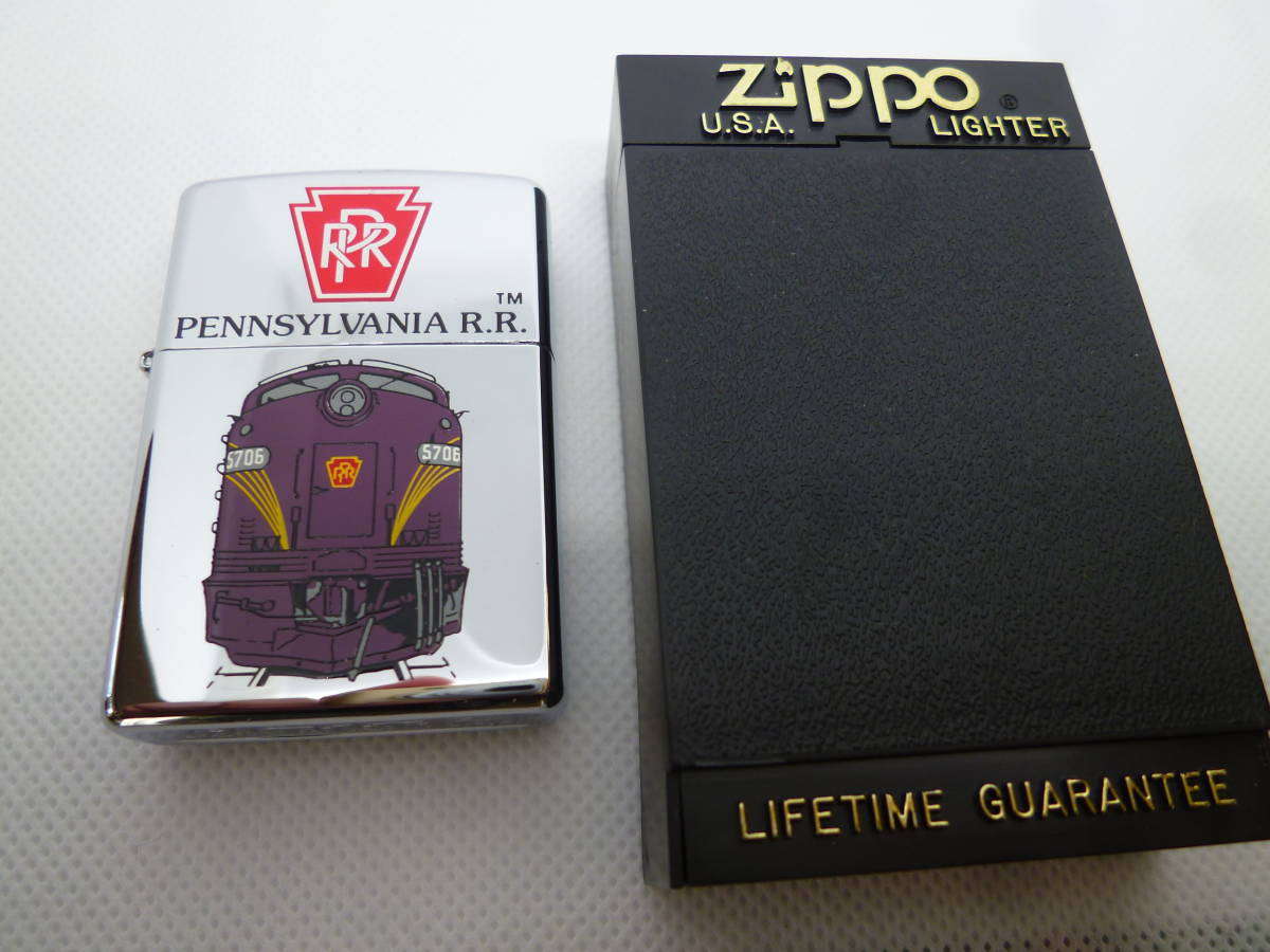 ZiPPO PENNSYLVANIA R.R 機関車570 限定シリアルNo 50/75 新品 です 