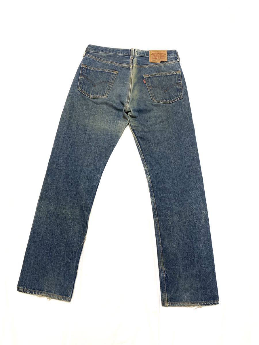 USA製 90s リーバイス 501 デニムパンツ 脇割り W30 ビンテージ USA製 90s リーバイス 501 デニムパンツ 脇割り W30 ビンテージ 楽天