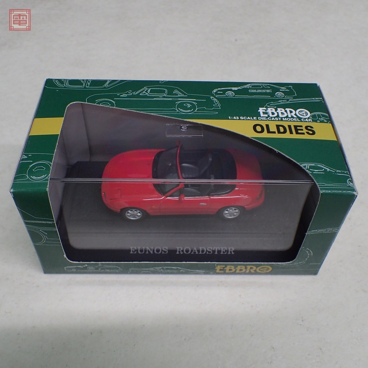 ミニカー エブロ 1/43 マツダ ロードスター NC トゥルーレッド ミニカー