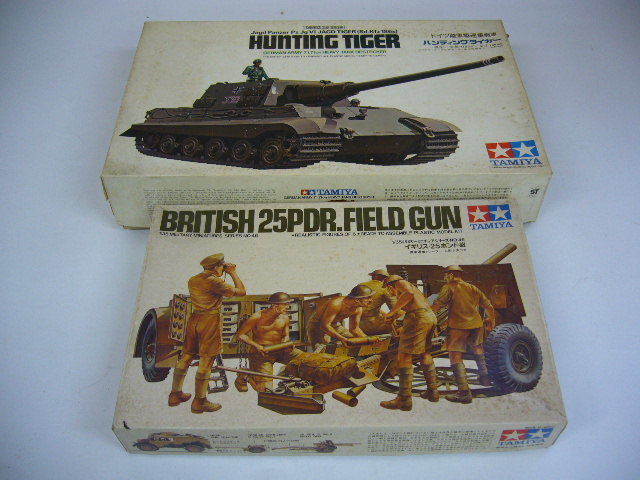 限定セール，新品 5194 未組立 プラモデル TAMIYA イギリス 25ポンド砲 ハンティングタイガー 2個まとめて(その他)｜売買されたオークション情報、yahooの商品情報をアーカイブ公開 - オークファン その他