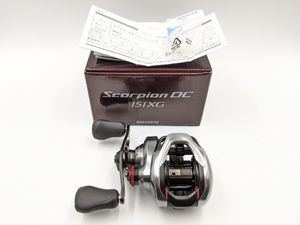 激安単価で 151xg スコーピオンdc 21 シマノ Shimano 超美品 管 バス ベイトリール ソルト対応 シマノ Www Listentotheworld Net