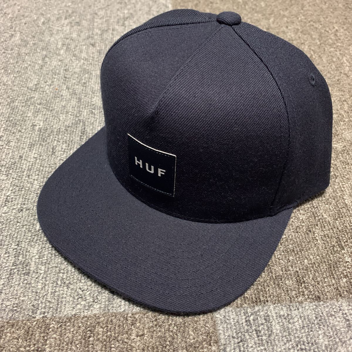  HUF cap キャップ スナップバック ネイビー used(野球帽)｜売買されたオークション情報、yahooの商品情報をアーカイブ公開 - オークファン 野球帽