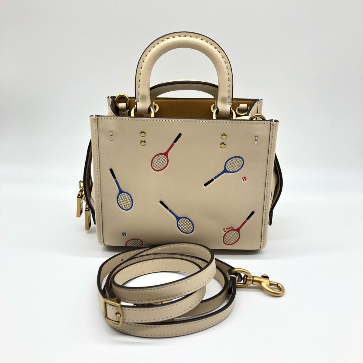 コーチ COACH バスキア バッグ ローグ 17 ウィズ ラケット 2way 