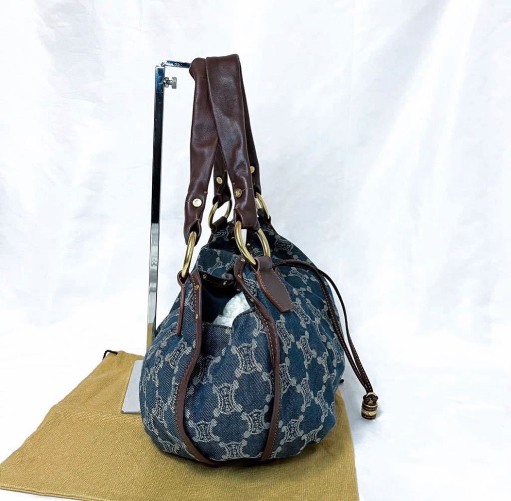 □ 1円 スタート □ 希少 極美品 CELINE セリーヌ デニム パリマカダム