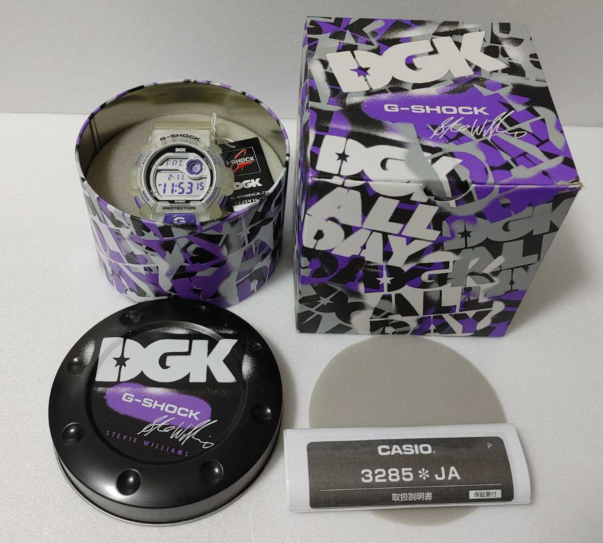 レア 新品 G-8900DGK-7JR G-SHOCK×DGK コラボ CASIO 30周年 限定 