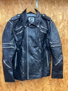RALEIGH ジップライダース 革ジャン Mサイズ（RALEIGH x BOUNTYHUNTER 