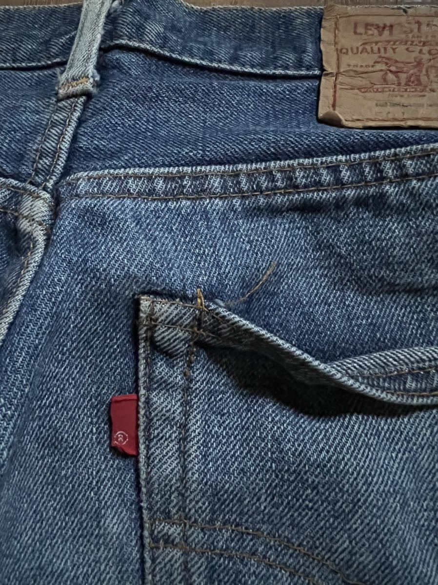 70s LEVIS 501 66前期 極上 希少サークルRタブ 1976年6月 ヴィンテージ 