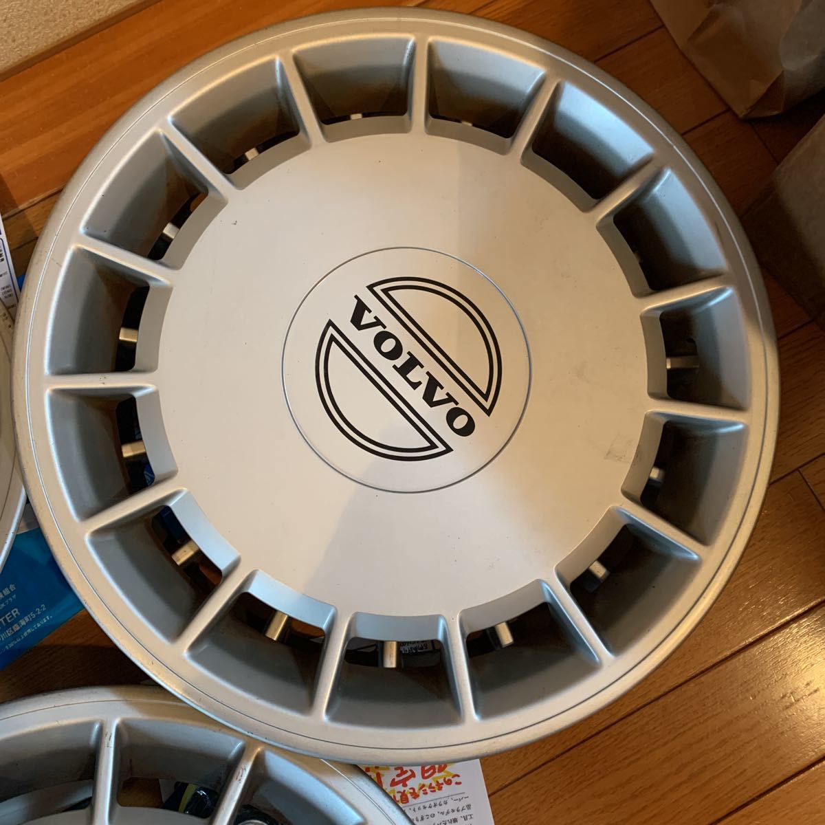 希少】VOLVO ボルボ 240 AB230 AB230W セダン ワゴン 純正ホイール 