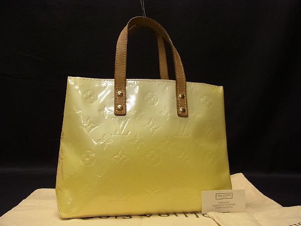 1円 LOUIS VUITTON ルイヴィトン M91336 モノグラムヴェルニ リードPM 