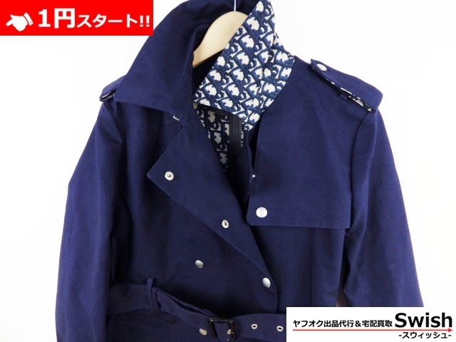 A918○Christian Dior クリスチャン・ディオール○未使用 trench coat