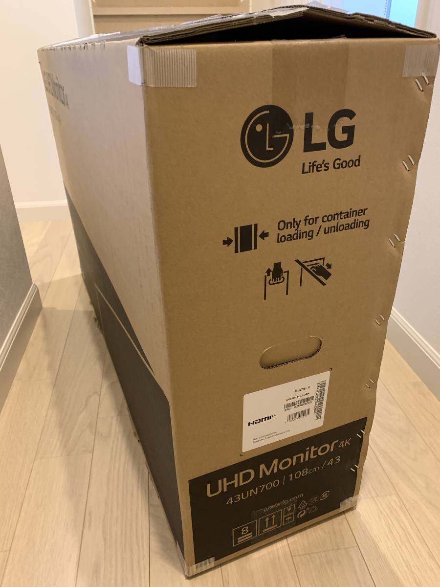 LG 43インチ 4Kモニター 43UN700-B 通電39時間 同様(24インチ～)｜売買されたオークション情報、yahooの商品情報をアーカイブ公開 - オークファン 24インチ～