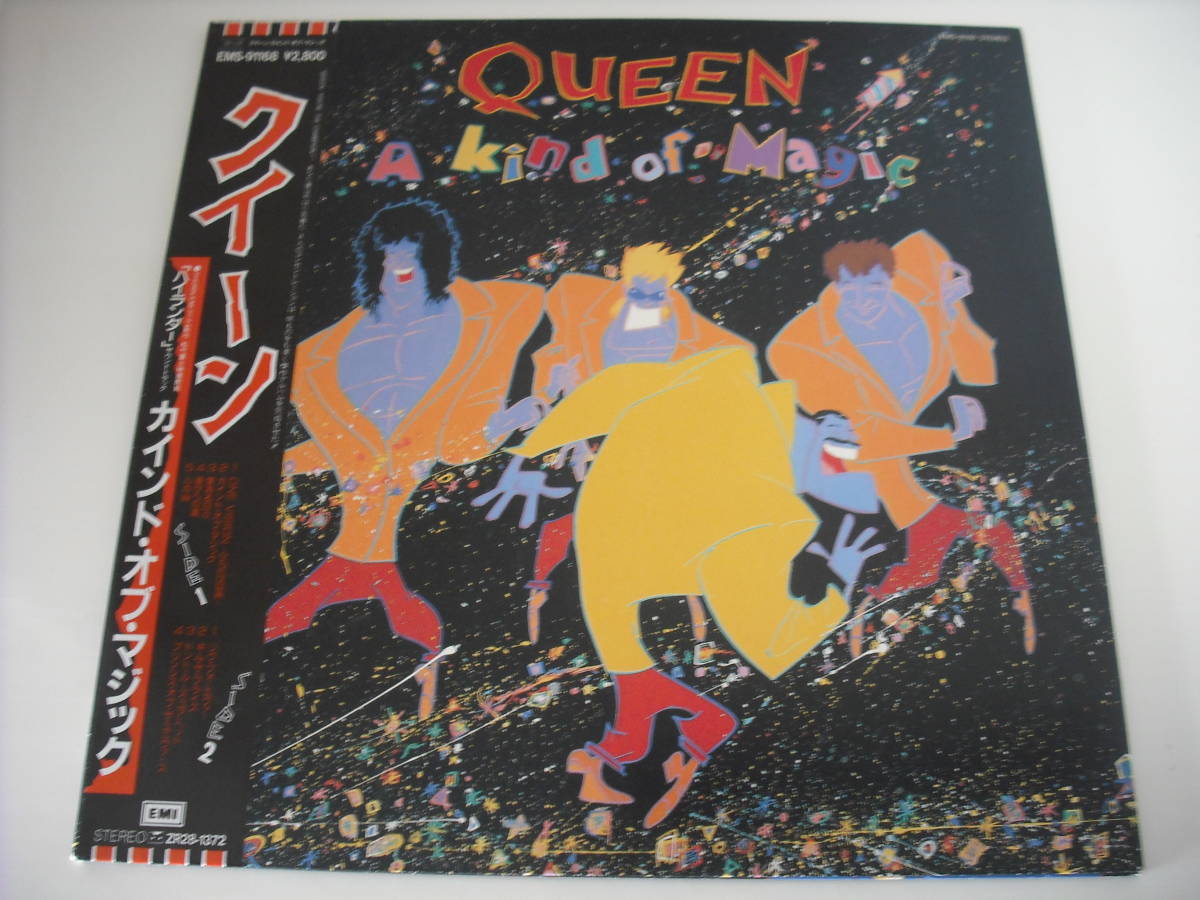 新品，正規品 LP 帯付国内盤 QUEEN / A KIND OF MAGIC(Queen)｜売買されたオークション情報、yahooの商品情報をアーカイブ公開 - オークファン Q