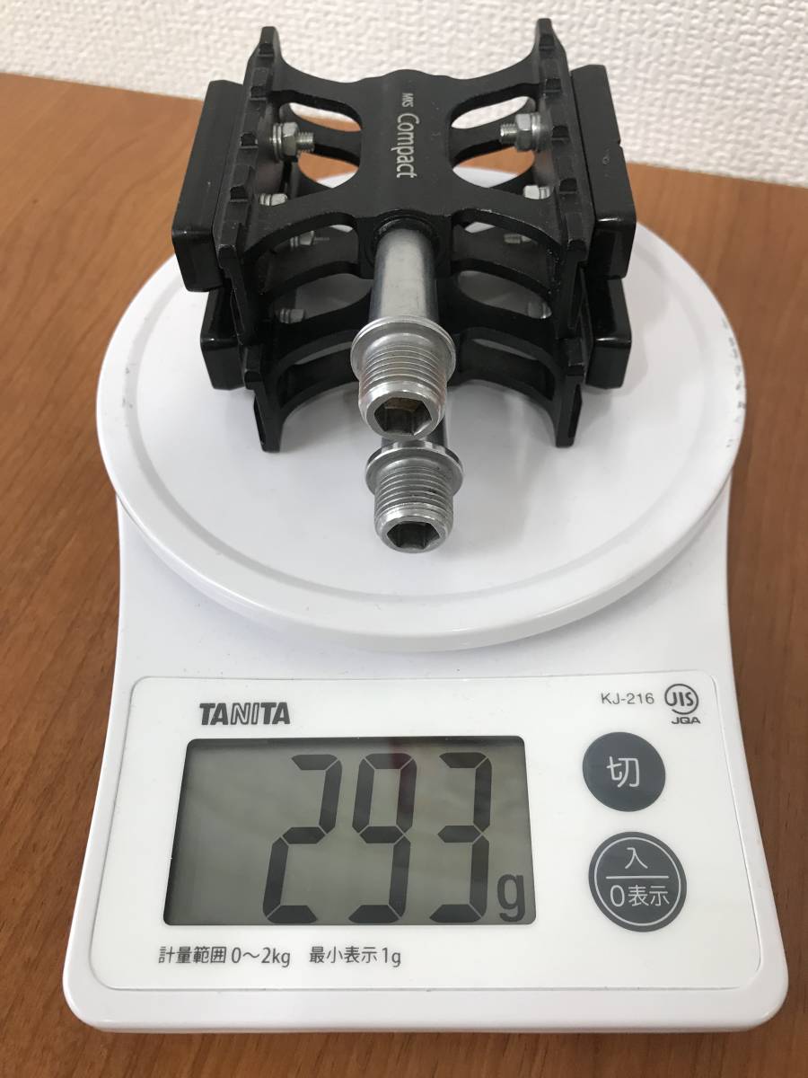 人気SALE，高品質 K MKS Compact ペダル 293ｇ(フラットペダル)｜売買されたオークション情報、yahooの商品情報をアーカイブ公開 - オークファン フラットペダル