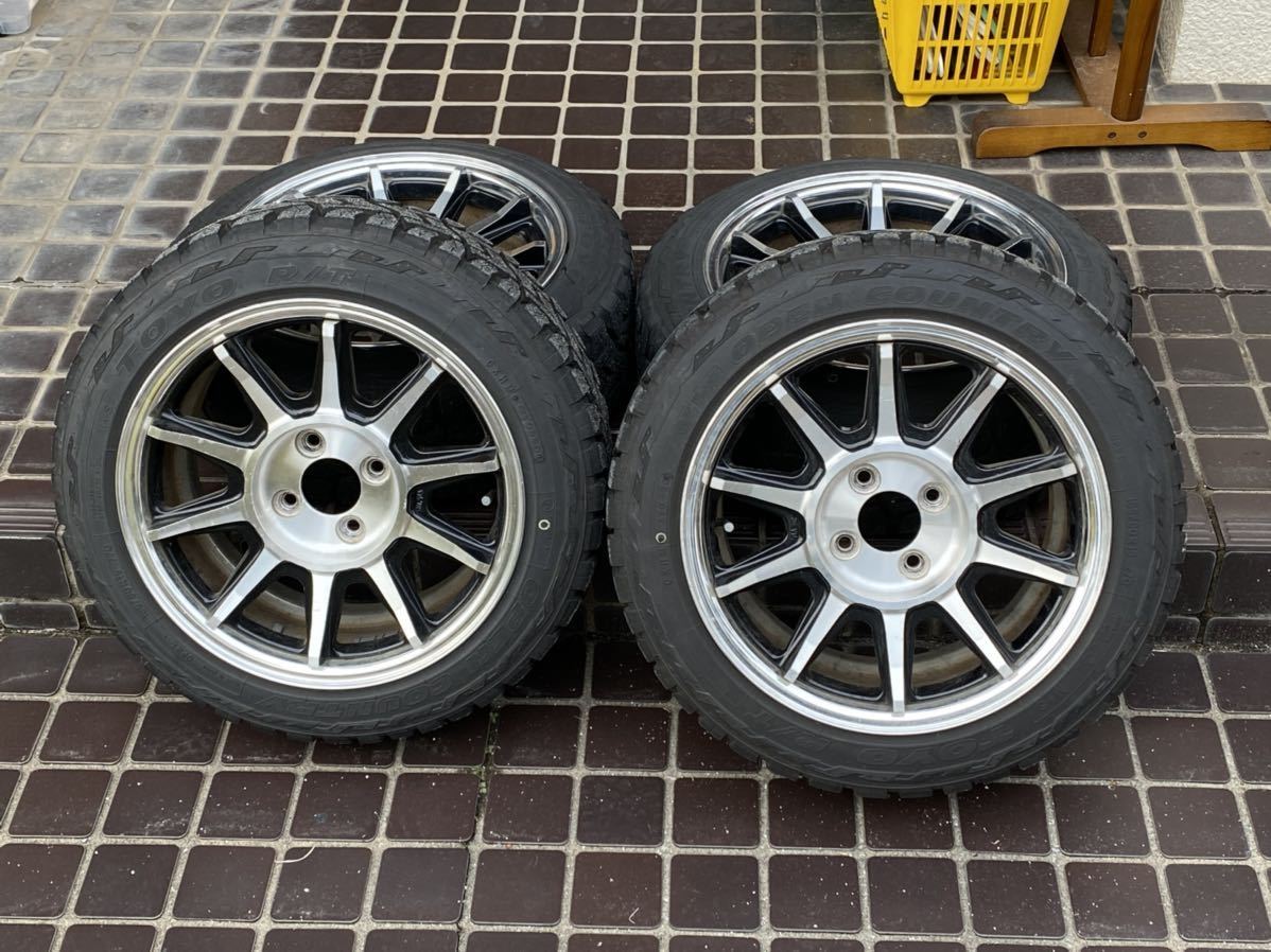 人気セール，定番人気 エンケイ バレル 7J +35 オープンカントリー R/T 165/60R15 軽バン 軽トラ(ラジアルタイヤ)｜売買されたオークション情報、yahooの商品情報をアーカイブ公開 - オークファン 4穴