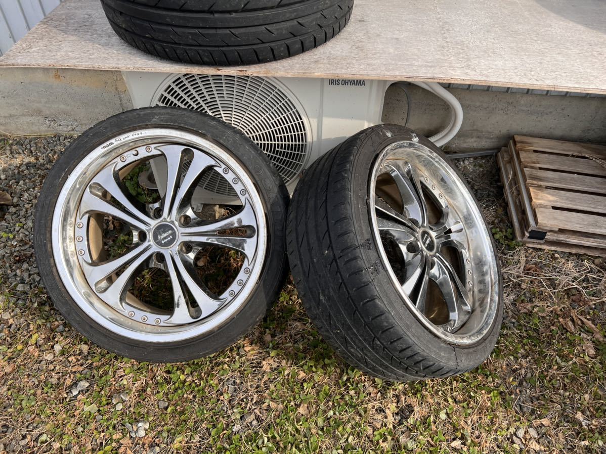 ウェッズ ケルベロス2 18インチ 8J 9J 4本 225/40R18 215/40R18 深リム