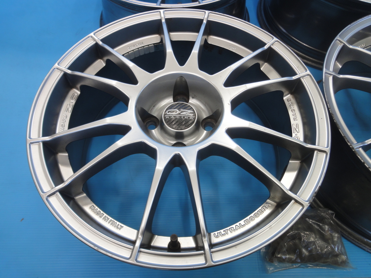 中古 17インチ OZレーシング ULTRALEGGERA ウルトラレッジェーラ 