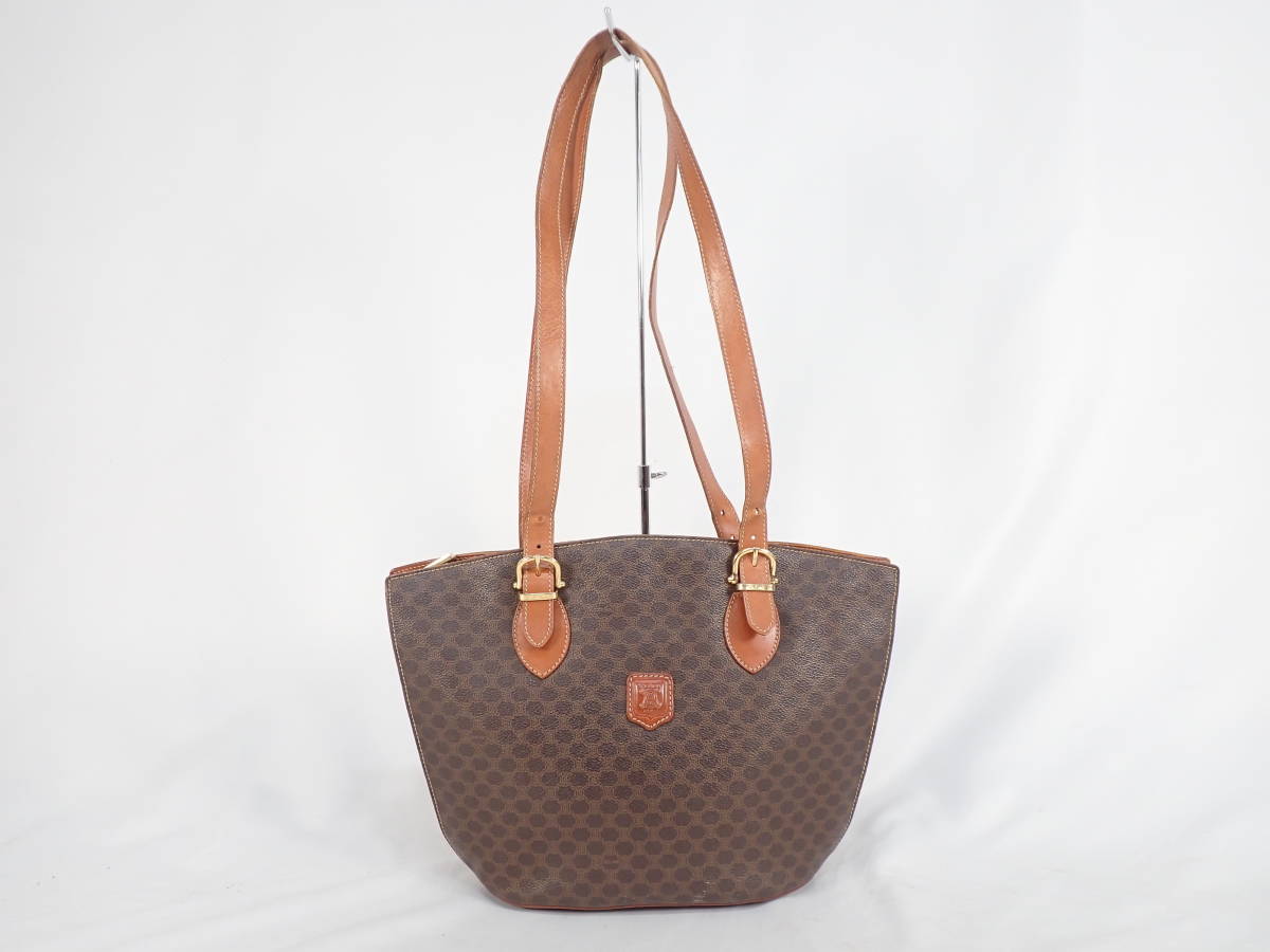  CELINE セリーヌ ショルダートート バッグ MC99 マカダム柄 ブランド品(トートバッグ)｜売買されたオークション情報、yahooの商品情報をアーカイブ公開 - オークファン かばん、バッグ