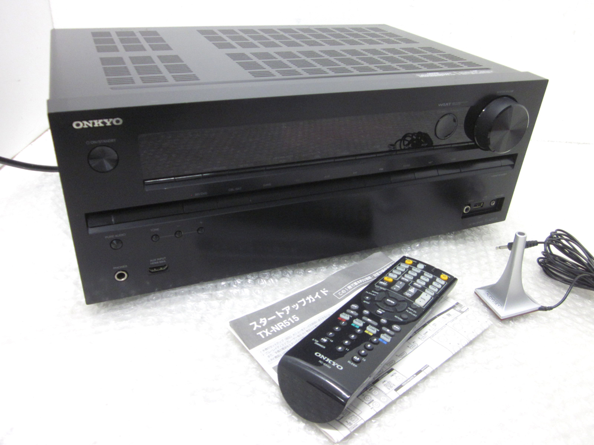 ☆保証付極上品☆ONKYO TX-RZ830(B) AVアンプ [ハイレゾ対応