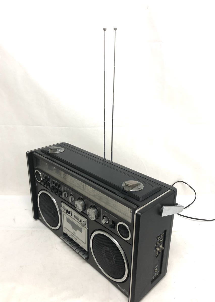 National ナショナル ラジカセ RX-7700 ステレオ レトロ レア 希少