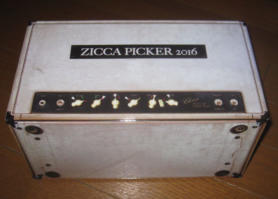 通販限定盤！チャー（Char）・24CD & DVD・「ZICCA PICKER 2016 全24