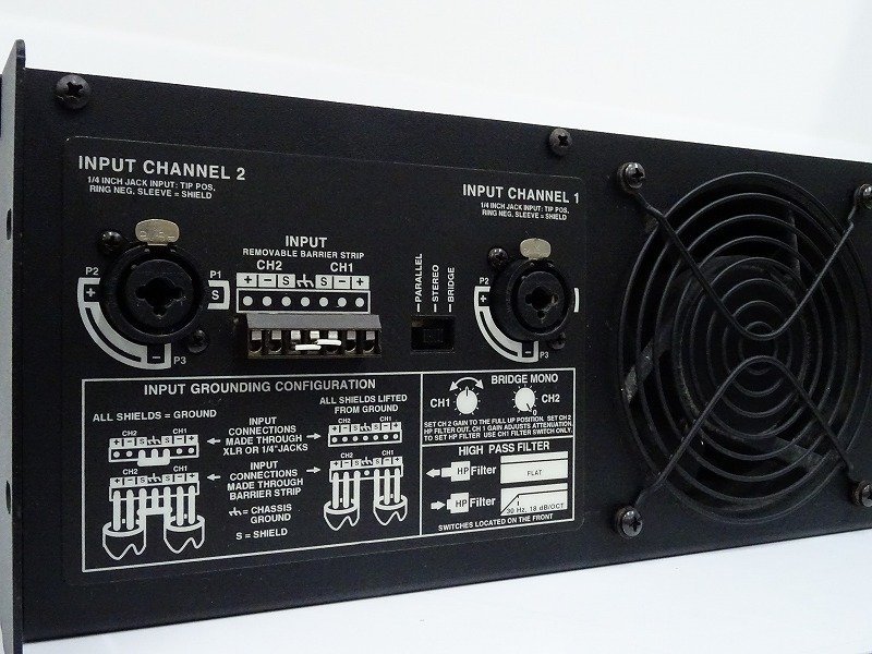 JBL MPX600 Power Channel Professional Amplifier USA - 0 MADE
