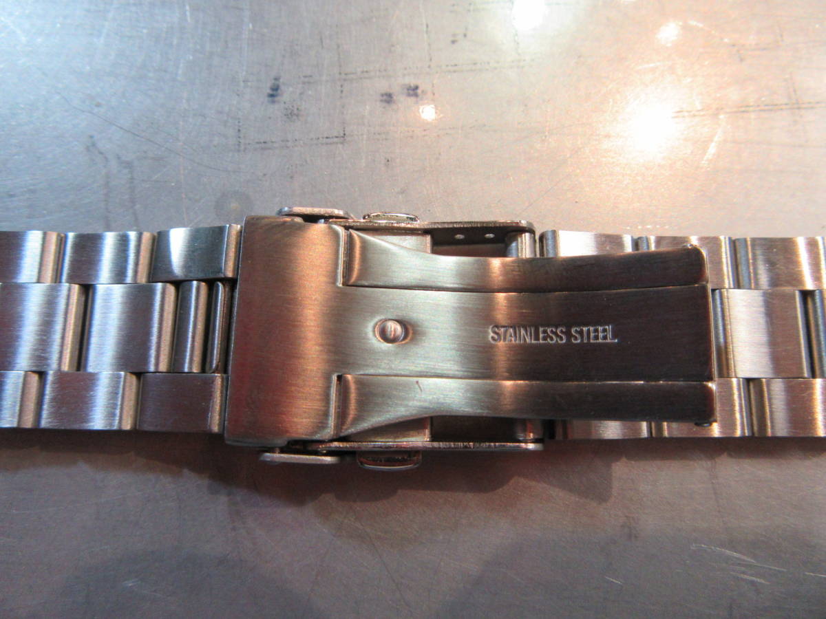 美品 TAIKONAUT BRACELET タイコノート ブレスレット 22mm ステンレス