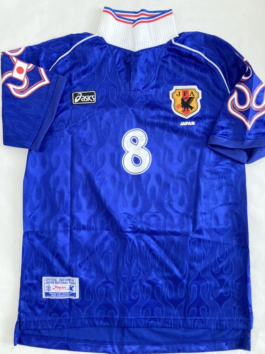 中田英寿 日本代表 98年 w杯 ユニフォーム 8番 炎 中田英寿 日本代表