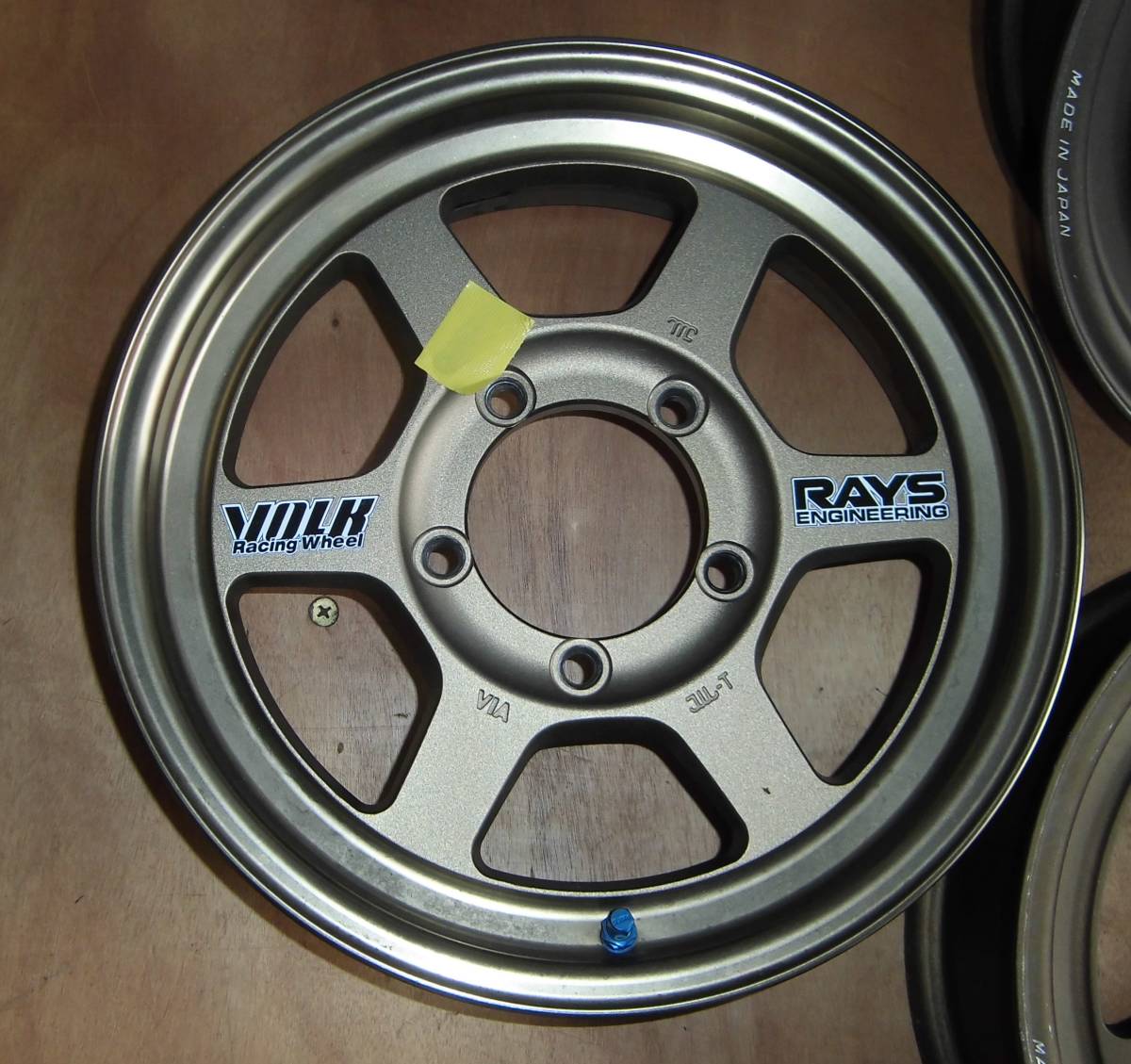 RAYS/TE37X/ブロンズ(BR)/139.7/5H/ジムニー//4本+1本＝5本セット 