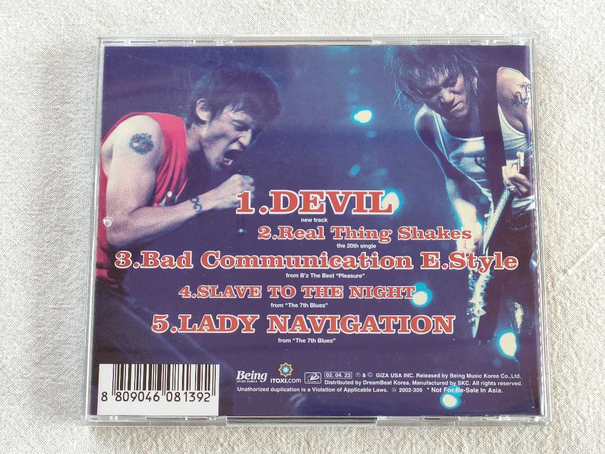 ☆激レア☆ B'z 韓国限定盤ミニアルバム DEVIL (B'z)｜売買された