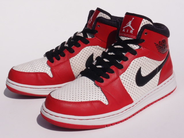 美品!! 希少カラー!! 美品 09年製 NIKE AIR JORDAN ALPHA 1 シカゴ 