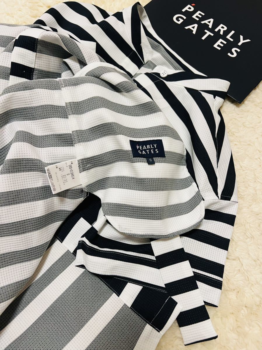 ワンピース パーリーゲイツ PEARLY 縦ストライプ使い レディス