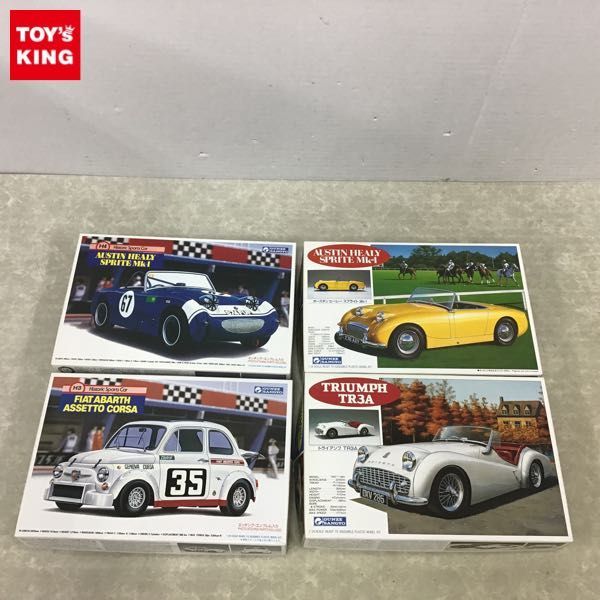 限定セール，豊富な 1円 グンゼ産業 1/24 オースチン ヒーレー スプライト Mk-1 フィアット アバルト アセット コルサ他(その他)｜売買されたオークション情報、yahooの商品情報をアーカイブ公開 - オークファン その他