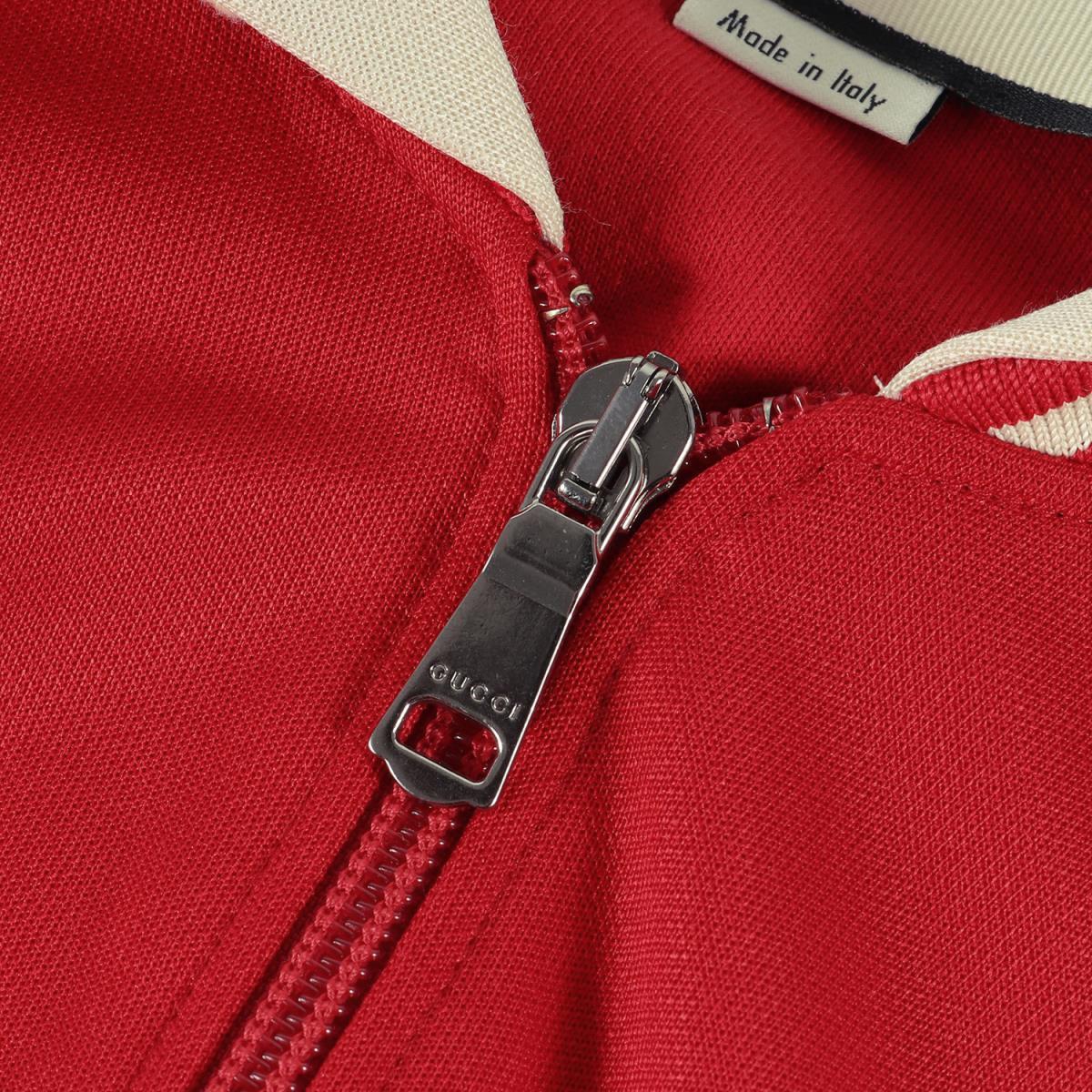美品 GUCCI グッチ ジャケット フード付き GGロゴライン トラック 