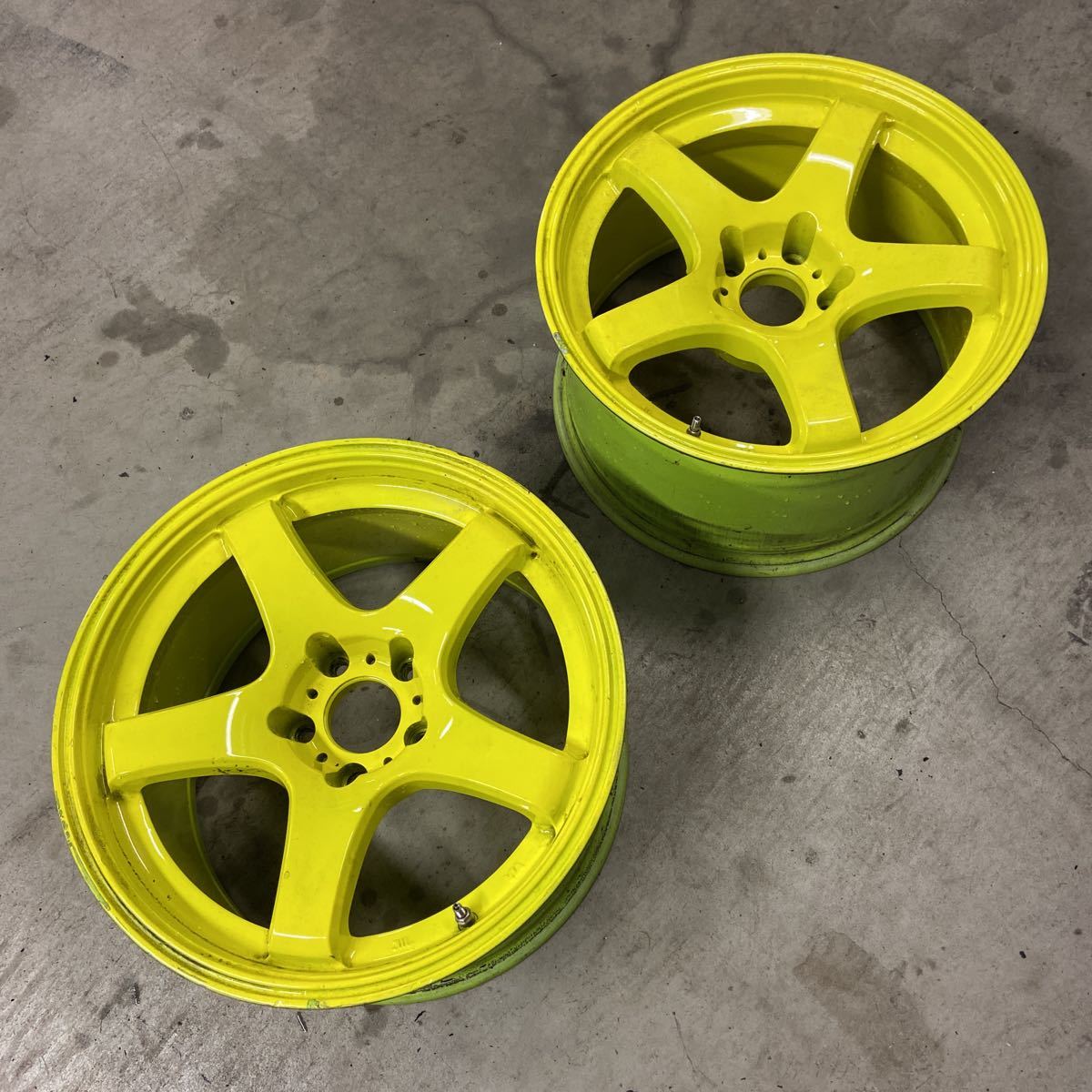 VALINO ホイール 17インチ 9.5Jオフセット15 114.3 5穴 二本セット 