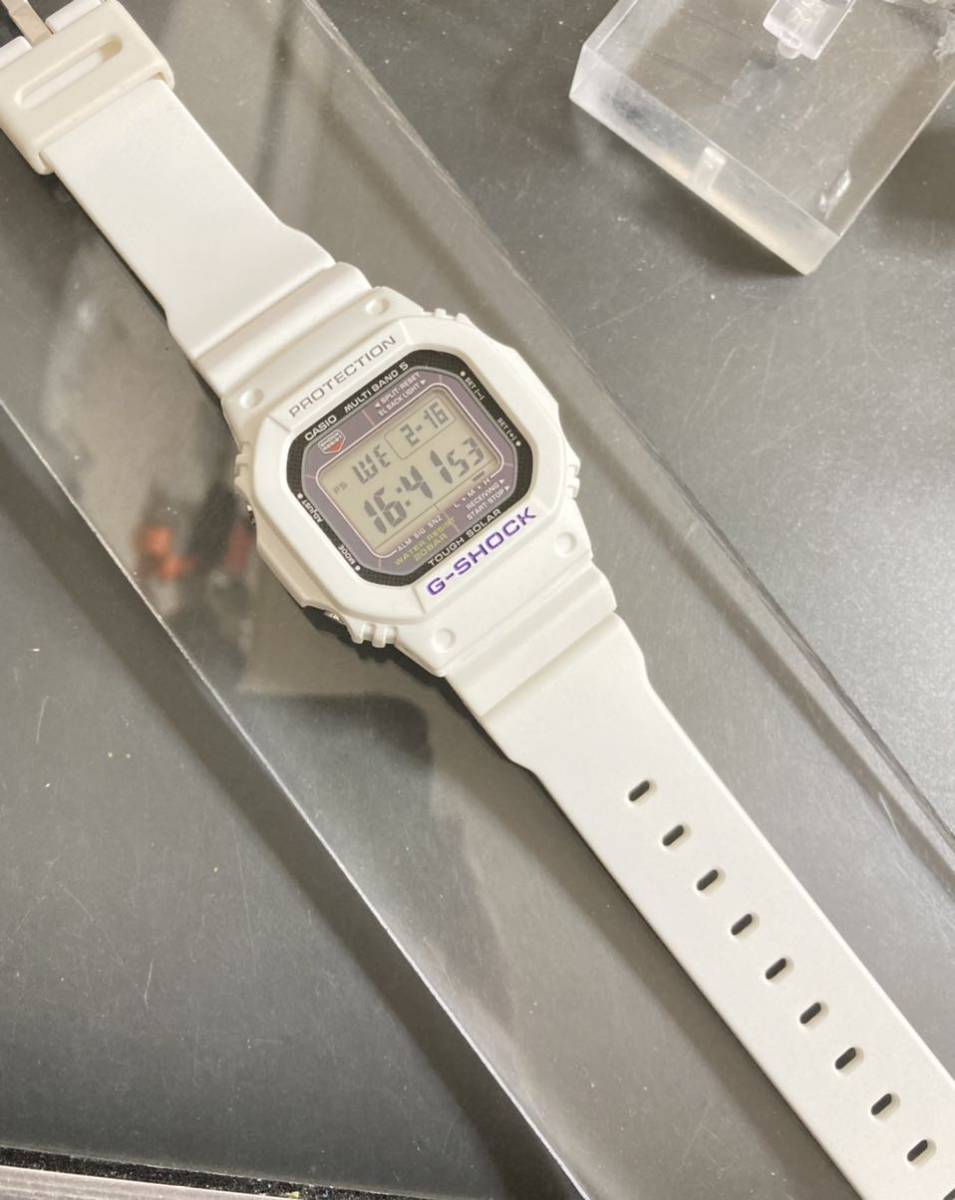 未使用ランク 希少 極美品G-SHOCK GW-M5600A-7JF タフソーラー 電波 