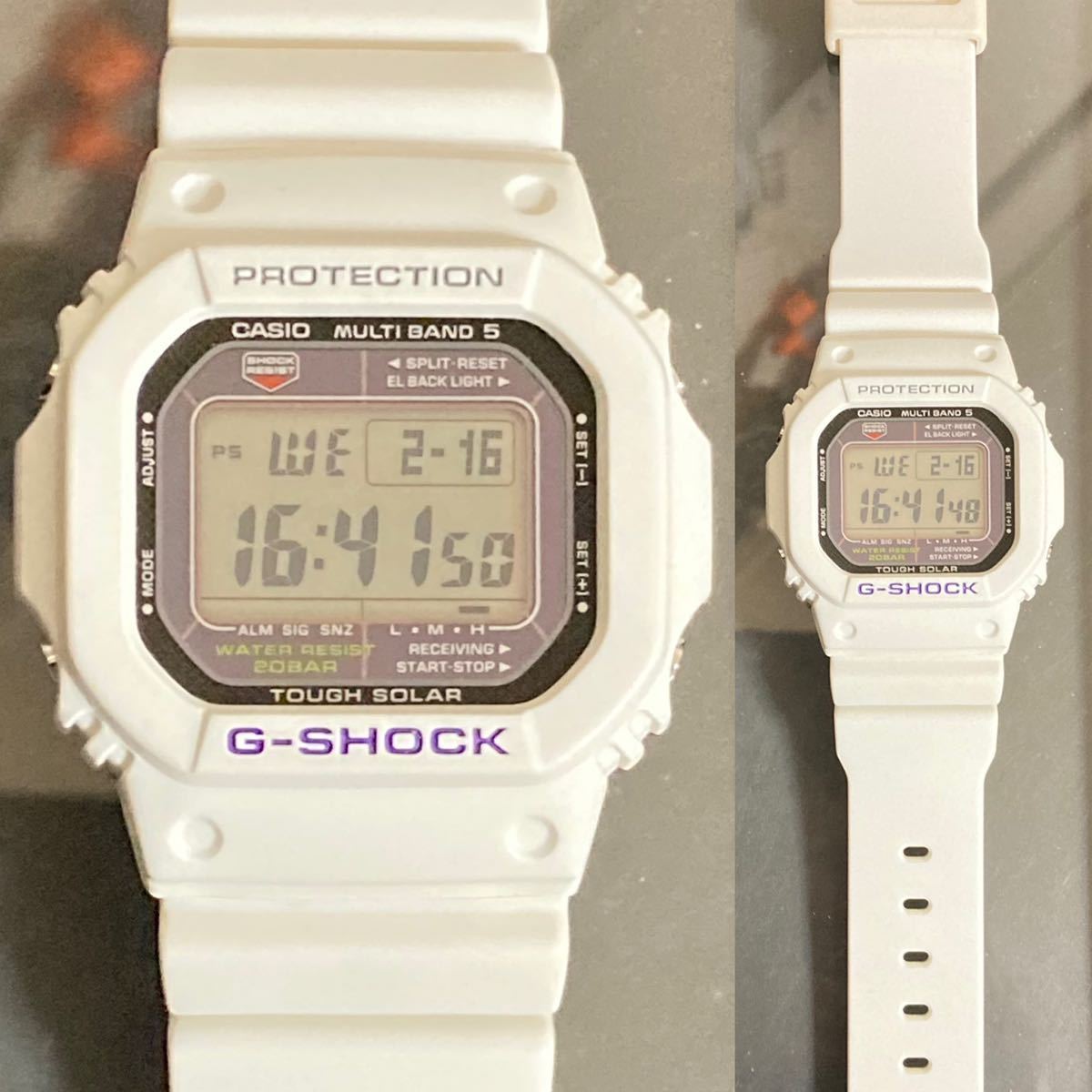 未使用ランク 希少 極美品G-SHOCK GW-M5600A-7JF タフソーラー 電波 