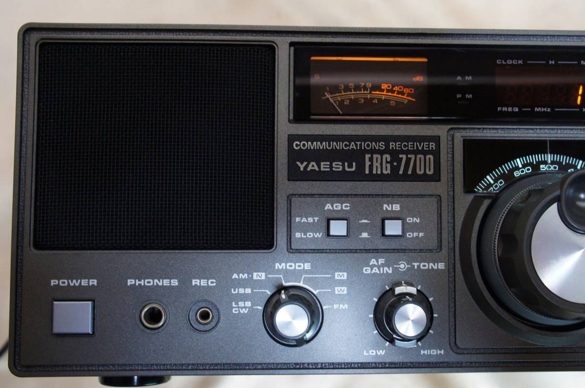 FRG-7700 通信型受信機 ヤエス 八重洲無線 - Yahoo!オークション YAESU