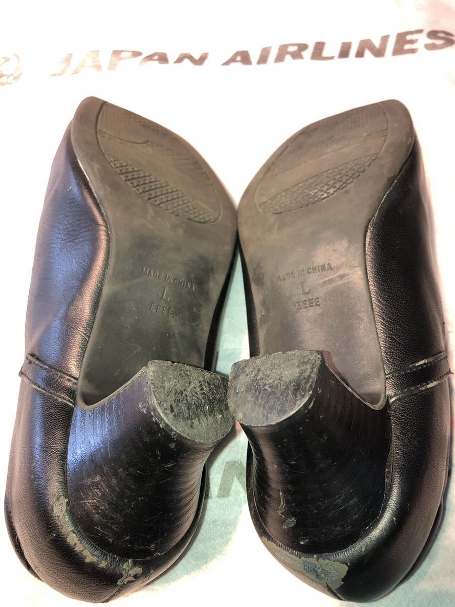 本革 黒パンプス 空港グランドホステス使用 ブラック系 売買されたオークション情報 Yahooの商品情報をアーカイブ公開 オークファン Aucfan Com